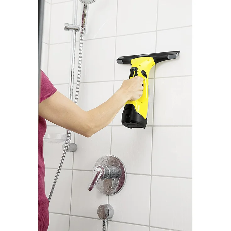 Kärcher WV 5 Plus N Fenstersauger, 35 min Akkubetrieb, entnehmbarer Akku, breite und schmale Absaugdüsen, Sprühflasche mit Mikrofaserbezug, Fenstereiniger-Konzentrat 20 ml, 1.633-453.0  – Bild 11