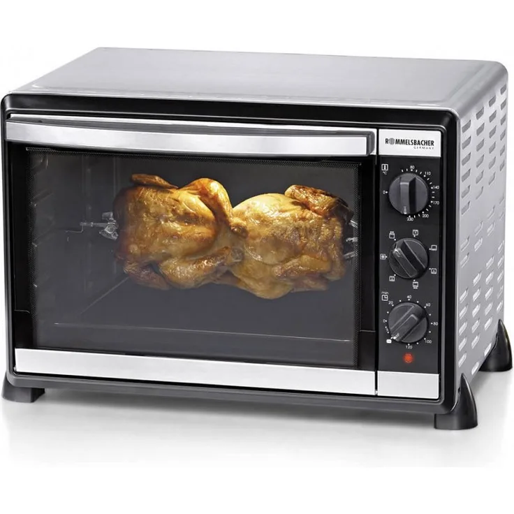 Rommelsbacher BG 1805-EE, Minibackofen, edelstahl