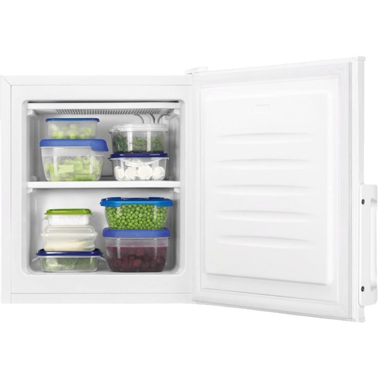 Zanussi ZFX31401WA Gefrierschrank, freistehend, weiß, Breite 43,9 cm, Energieklasse E