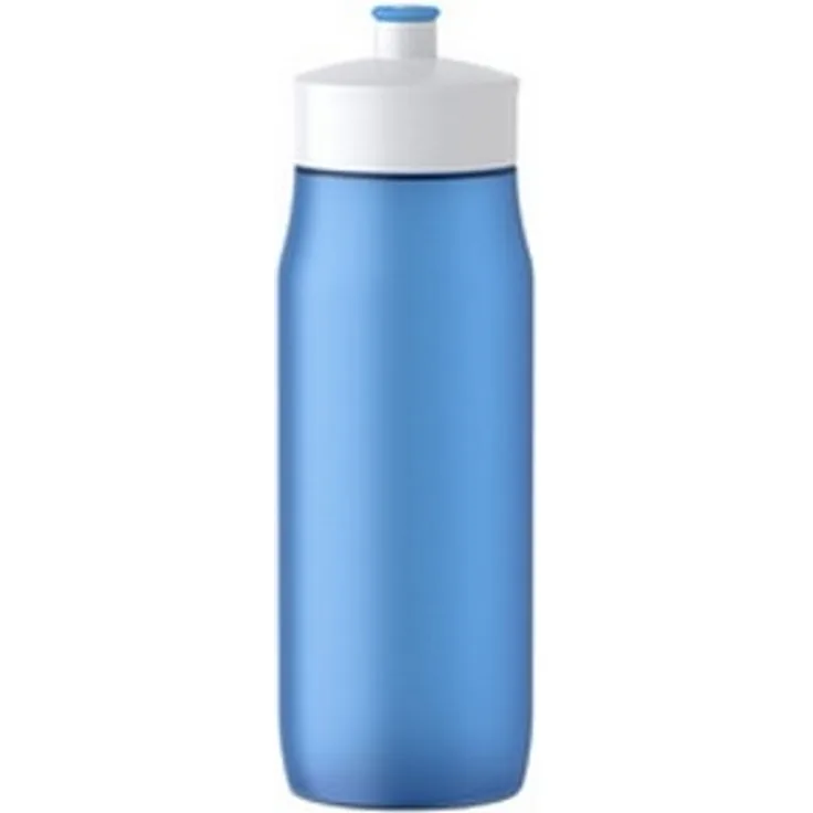 Emsa Squeeze Bottle 0,6L Blue, PE, Blau, 6.5 x 6.5 x 21.9 cm