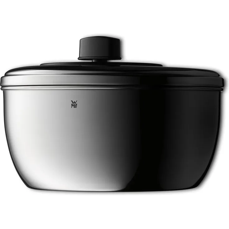 WMF Salatschleuder, spülmaschinengeeignet, Durchmesser 25,4 cm, Cromargan Edelstahl silber