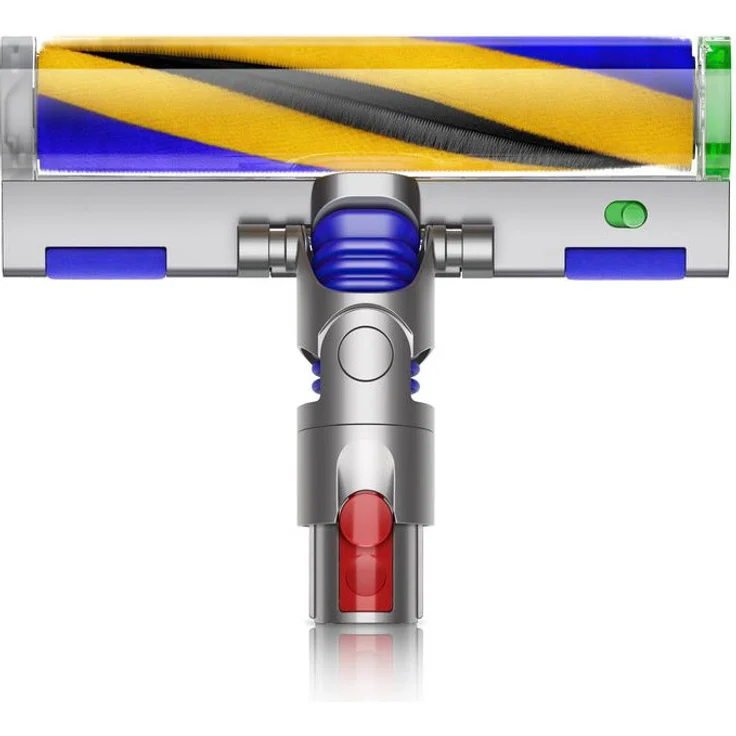 Dyson V15 Detect Absolute Handstaubsauger (2021), 369535-01, nickel satin gelb, Slim Fluffy Bodendüse, Akkuwechsel-Option – Bild 8