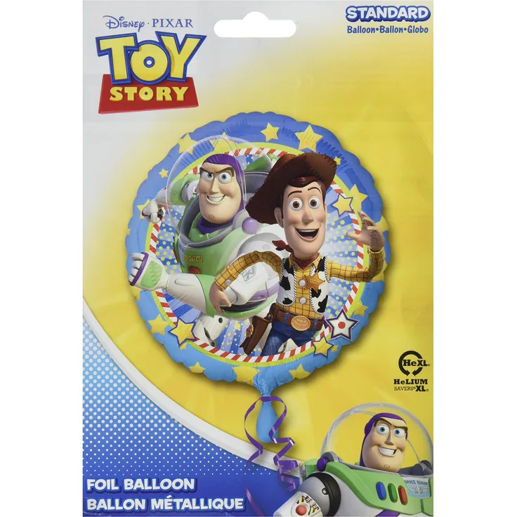 Amscan Standard Größe Folie Woody und Buzz Party Zubehör