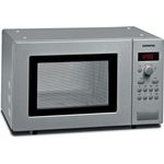 Siemens HF15M541 iQ300 Mikrowelle, Standgerät, 17 Liter Garraum, 800 Watt, Edelstahl, Gewichtsautomatik, Digital-Display