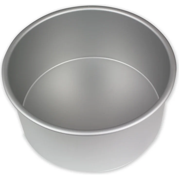 PME RND074 Eloxierte Aluminium Rundkuchenform 7 x 4 Zoll tief, Silver, 17.8 cm – Bild 1