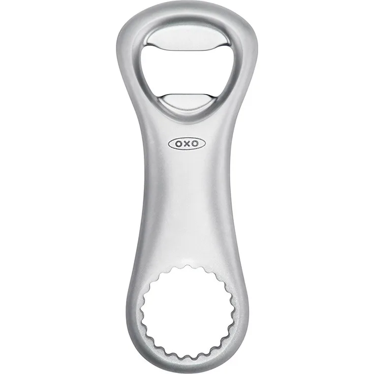 OXO SteeL Flaschen- und Dosenöffner, Zink Zink., silber, 1 EA