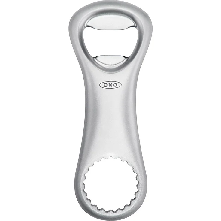 OXO SteeL Flaschen- und Dosenöffner, Zink Zink., silber, 1 EA