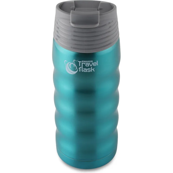 Pioneer Vacuum Sports Jelly Drinks Travel Flask, 0.48L, Metalic Blue