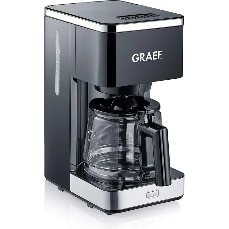 Graef FK 402 Filterkaffeemaschine, Brühstärkeeinstellung, Automatische Abschaltung