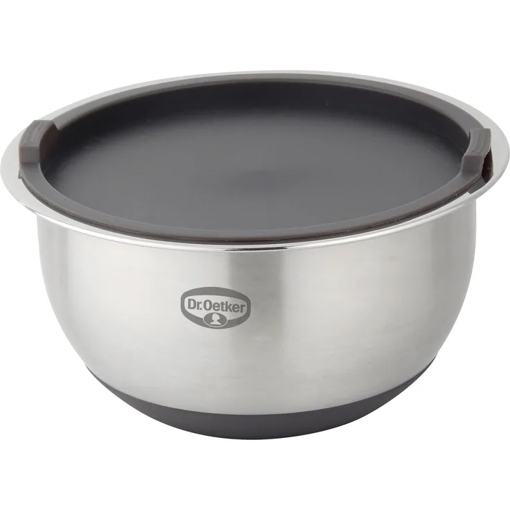Dr. Oetker Back-Spaß Rührschüssel mit Deckel, Ø20cm