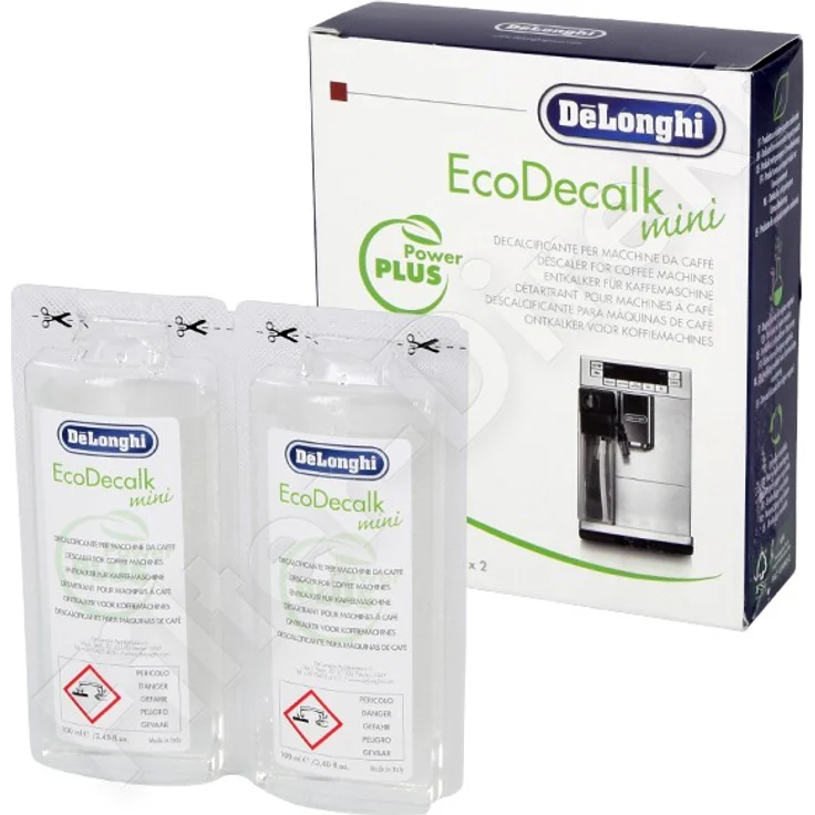 De'Longhi Entkalker EcoDecalk mini 2 x 100ml DLSC200 – Bild 1