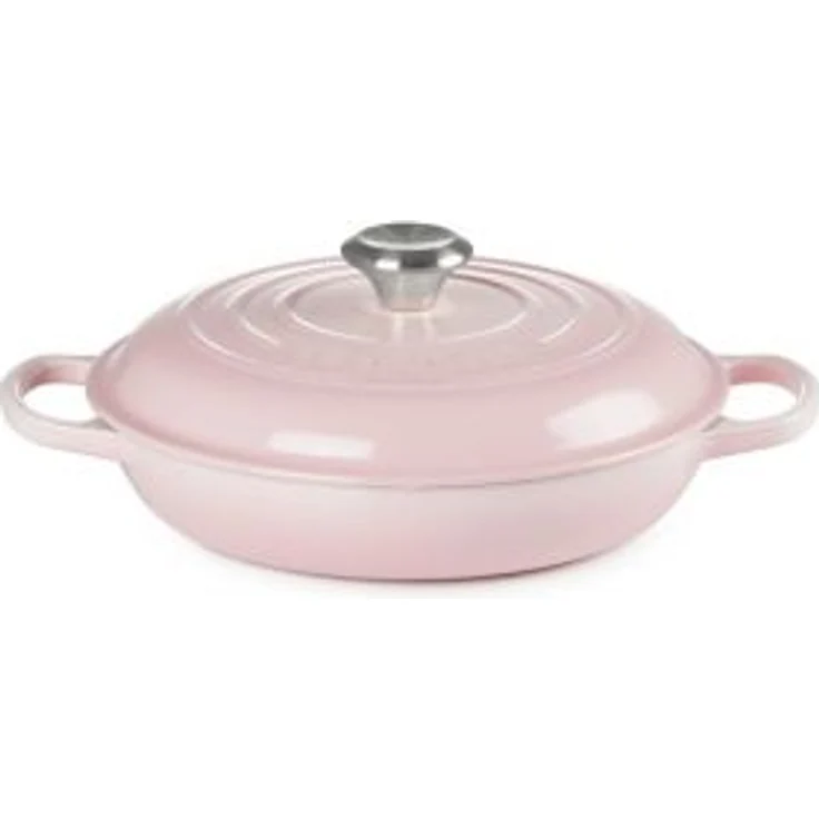 Le Creuset Gourmet-Profitopf Signature 26cm, Shell Pink – Bild 1