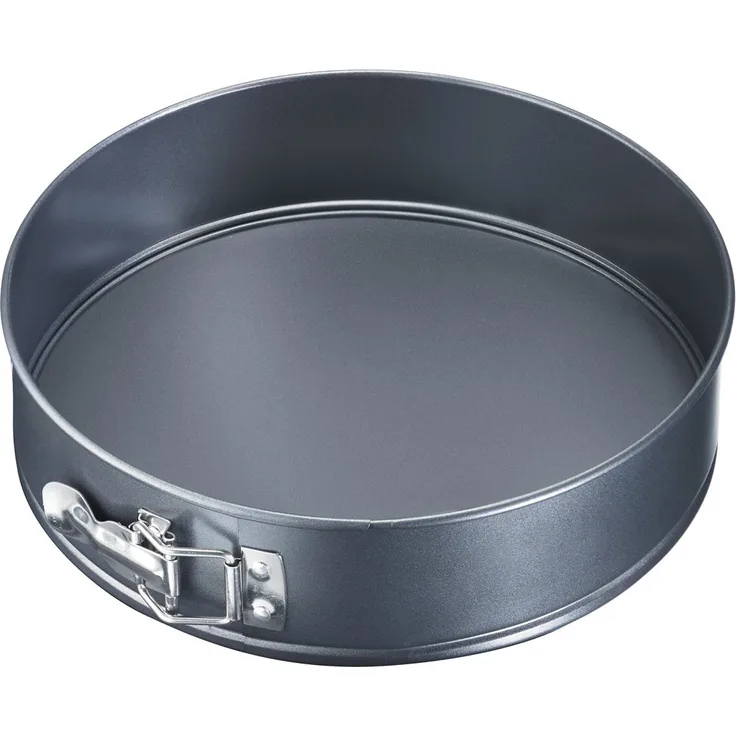 Westmark Springbackform, Rund, Durchmesser: 28 cm, Antihaftbeschichtet, Kaltgewalzter Stahl, Back-Klassiker, Anthrazit, 31682240