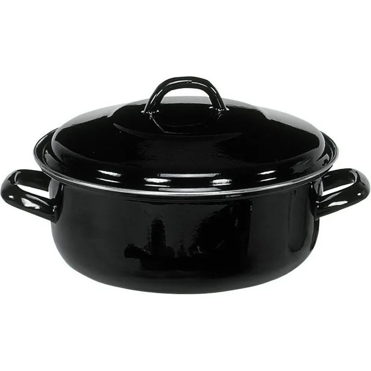 Krüger Karl Kölner Bräter 22 cm Nostalgie, Aluminium, Schwarz