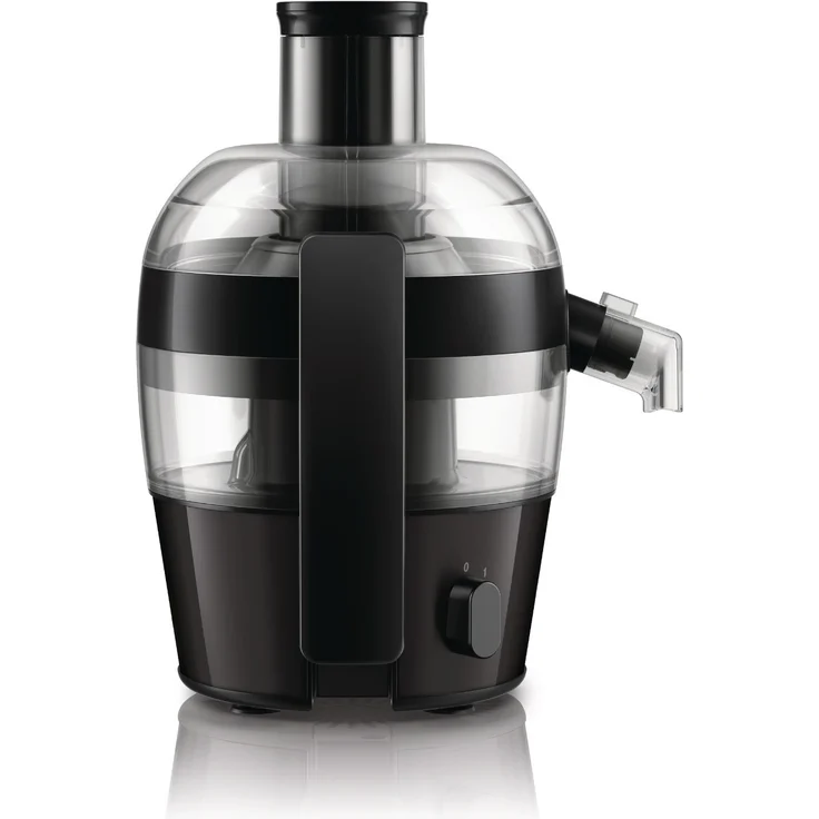 Philips HR1832-00 Viva Collection Entsafter 500 W, kompaktes Design, 1,5 L in einem Durchgang, schnelle Reinigung, schwarz – Bild 3