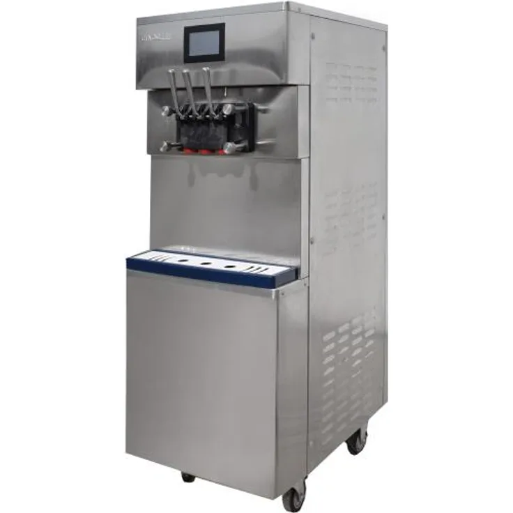 Gino-Gelati 45 L Softeismaschine & Frozen Yogurt Maschine mit Schwellpumpe Padova, 2300W