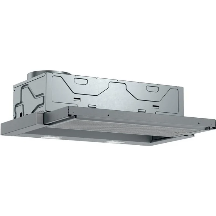 Bosch Serie 2 DFL063W56, Motorhaube, ausziehbar, Nische, Breite: 52.6 cm, Tiefe: 29 cm, Absaugung und Rückführung (mit zusätzlichem Rückführungsset), mit internem Motor, metallisch silber – Bild 6