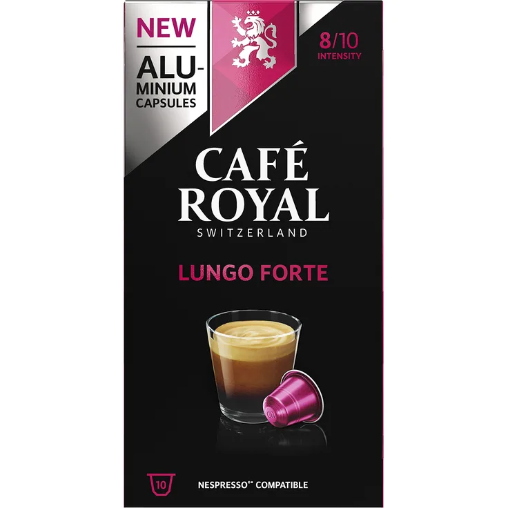 Café Royal Lungo Forte 100 Nespresso, Kapseln