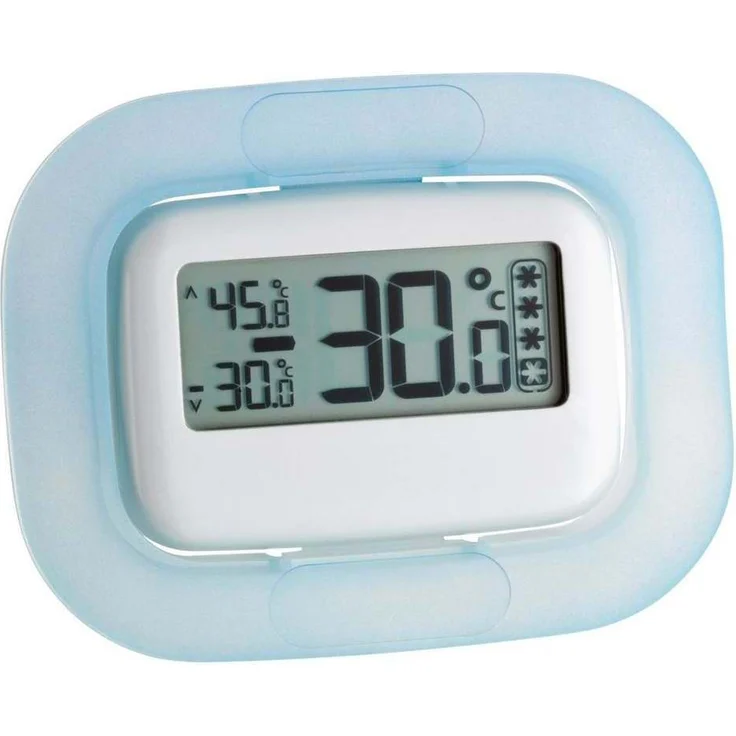 TFA Dostmann 30.1042, Kühlgeräte-Thermometer, Messbereich: -30°C bis 50°, permanente Anzeige der Höchst- und Tiefstwerte – Bild 2
