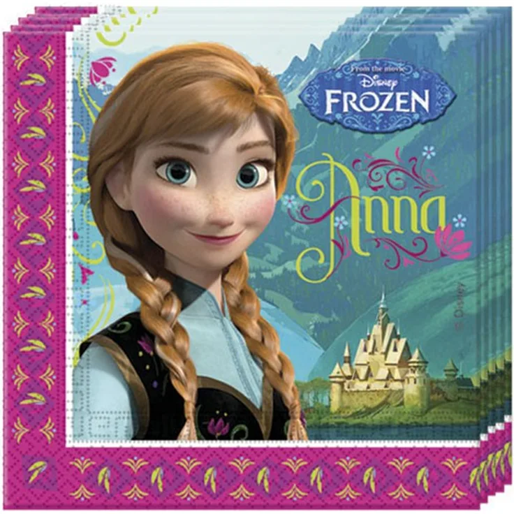 Disney Frozen 2-lagige Papierservietten 33x33cm