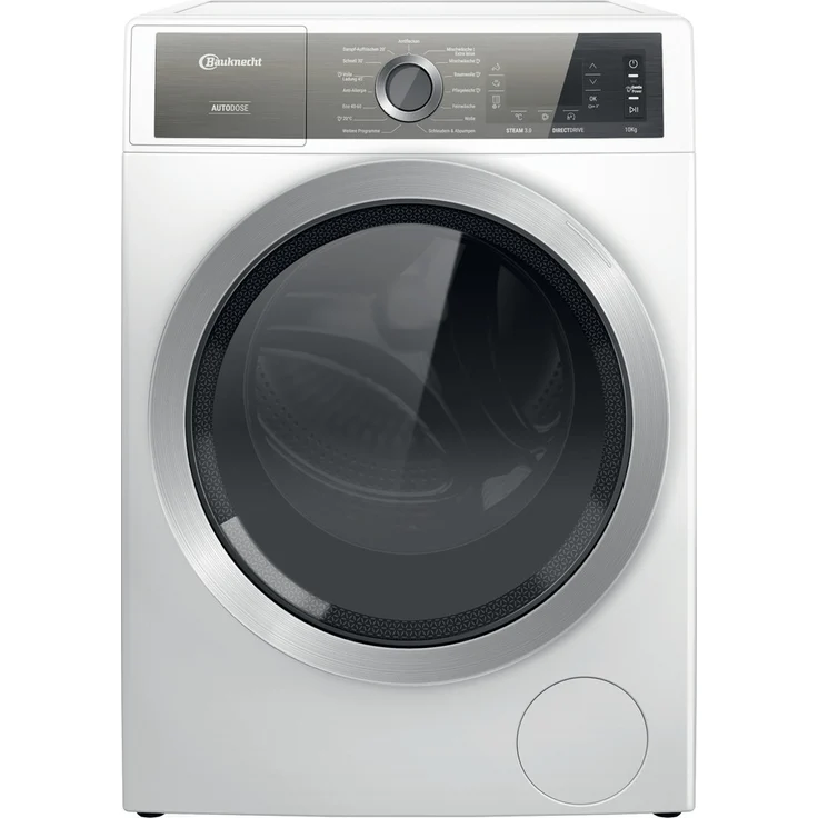 Bauknecht B8 W046WB DE, Frontlader-Waschmaschine, A, Fassungsvermögen 10 kg, Standgerät, Breite 60 cm, Wolle-Programm, Nachlegefunktion – Bild 1