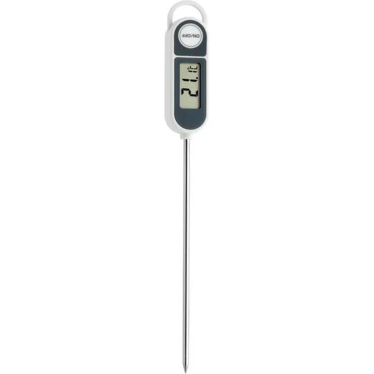 TFA Dostmann Digitales Einstichthermometer, schnell und genau, ideal bei Lebensmittel (Braten, Wein, Babynahrung), auch für Profi-Einsatz ideal