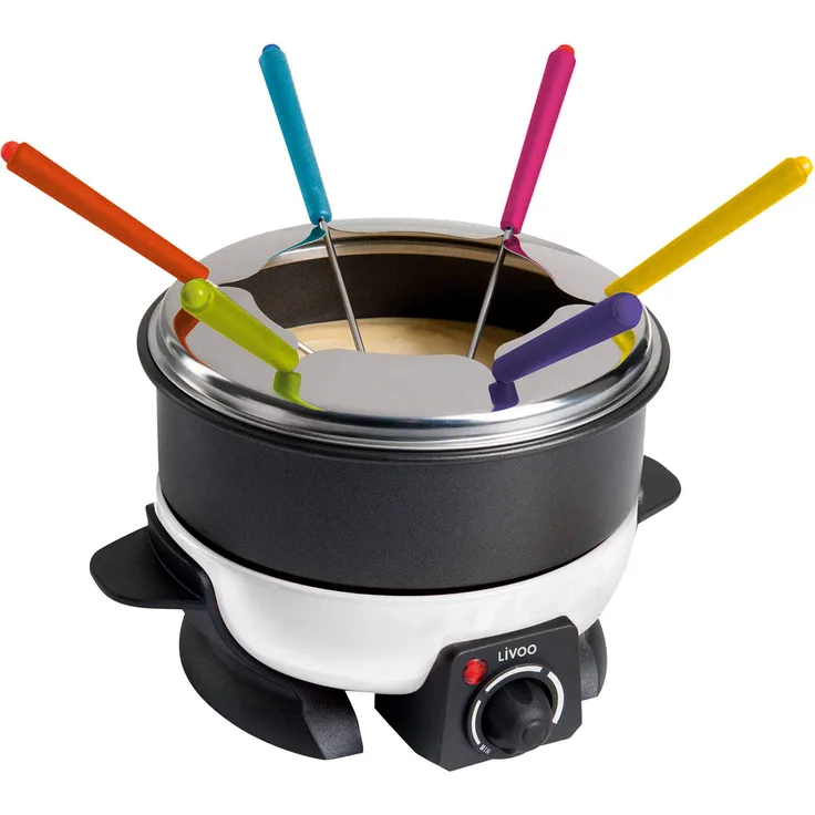 Domoclip Premium 106DOC Fondue-Set, 23,6 x 20,5 x 15,3 cm