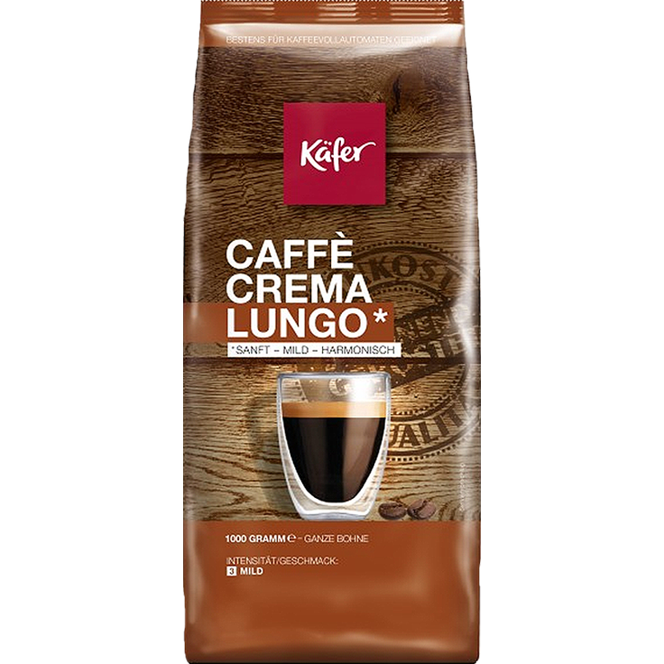 Käfer Caffè Crema, 1000g, ganze Bohne