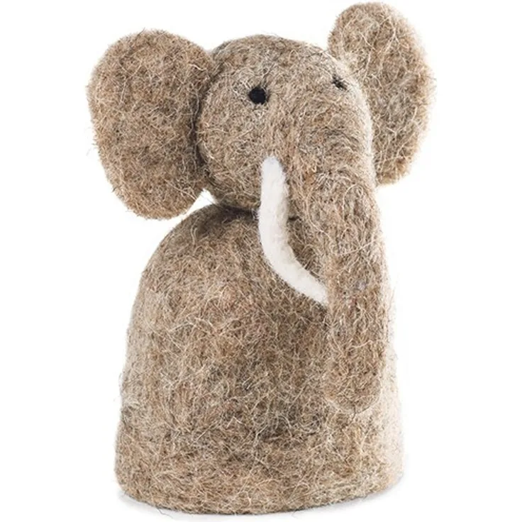 Eierwärmer - Elefant grau 11 cm