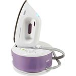 Braun Carestyle Compact IS2044vi Dampfbügelstation, 2200 W, 3D Eloxal plus Bügelsohle, 230 g-min Dauerdampf, 350 g-min Dampfstoß