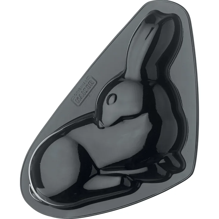 Kaiser Motiv- Kucheform Hase Ginger, 0,5 l, antihaftbeschichtet, Hasenform für Ostern