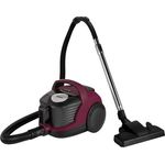 Grundig VCC 3870 A Bodenstaubsauger beutellos, 1,8 l, Berry-Schwarz