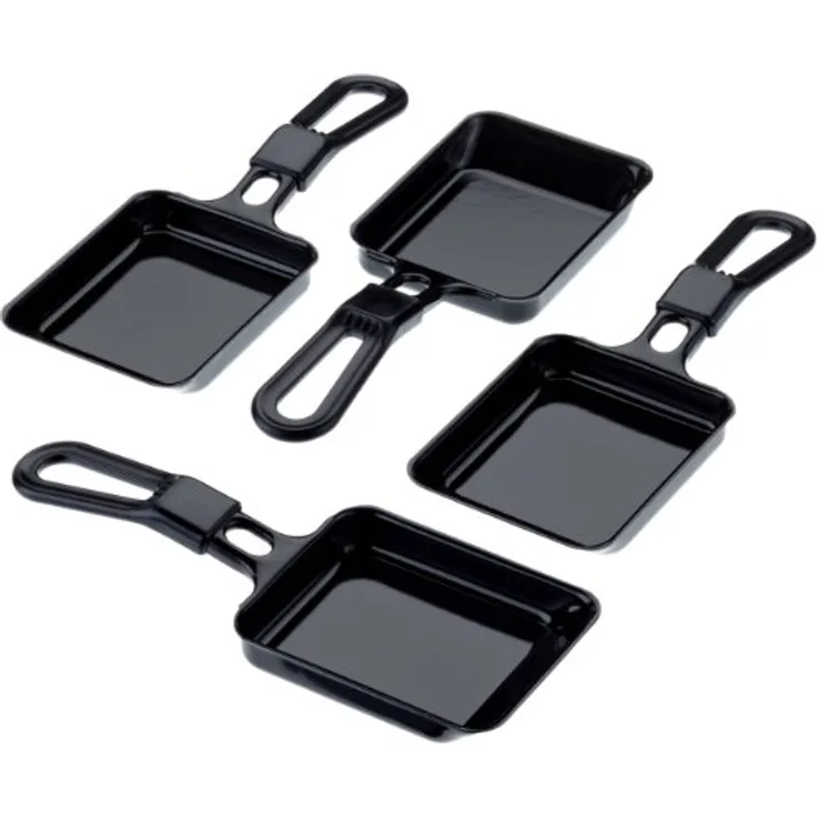Steba 380005 Universal Raclette-Pfännchen 4er Set