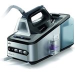 Braun CareStyle 7 is 7156 Pro Dampfbügelstation, Polycarbonate, 2 liters, Grau-Schwarz-Lila