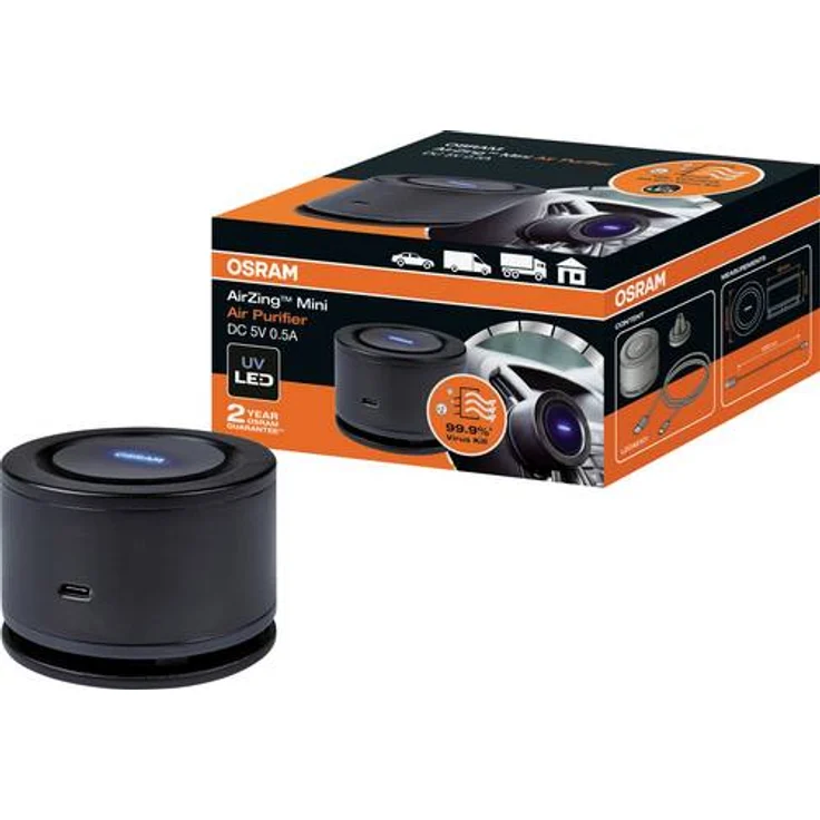 Osram Auto AirZing Mini Air Purifier Luftreiniger 5V – Bild 1