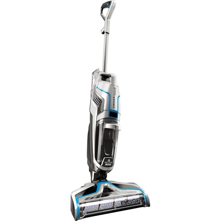 Bissell 2582N CrossWave Cordless Nass- und Trockenreiniger, 25 min Akkubetrieb, 3in1 Bodenreiniger, saugt und wischt Böden gleichzeitig, kabellos, silber – Bild 2
