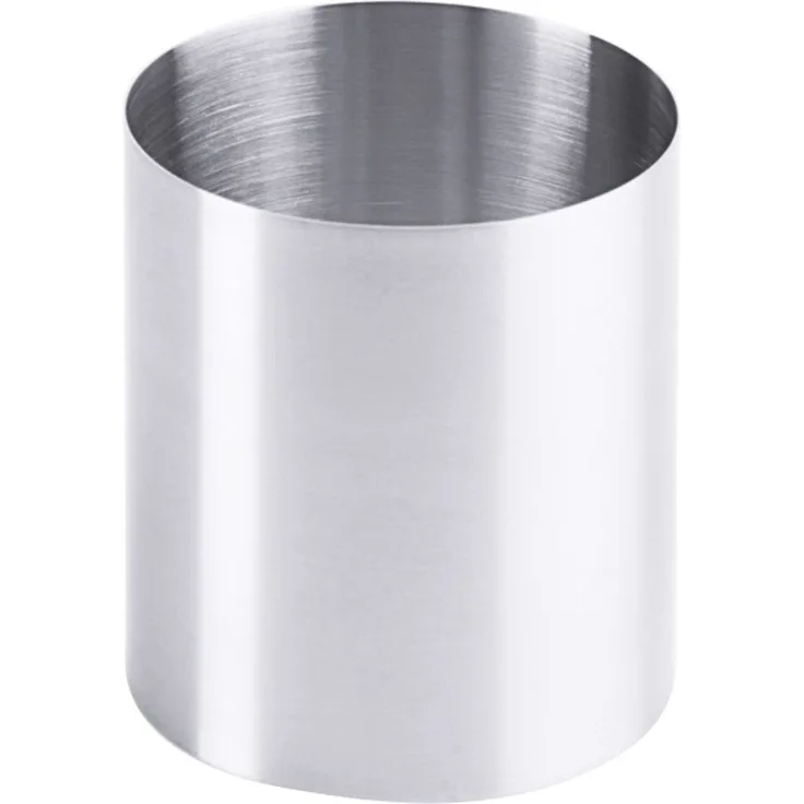Contacto Edelstahl Mousse Ring 70 mm, Höhe 80 mm