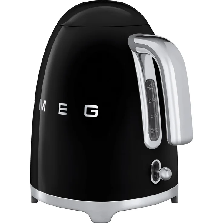 Smeg KLF03 BLEU Edelstahl-Wasserkocher, 2400W, 1,7L Volumen, schwarz – Bild 5