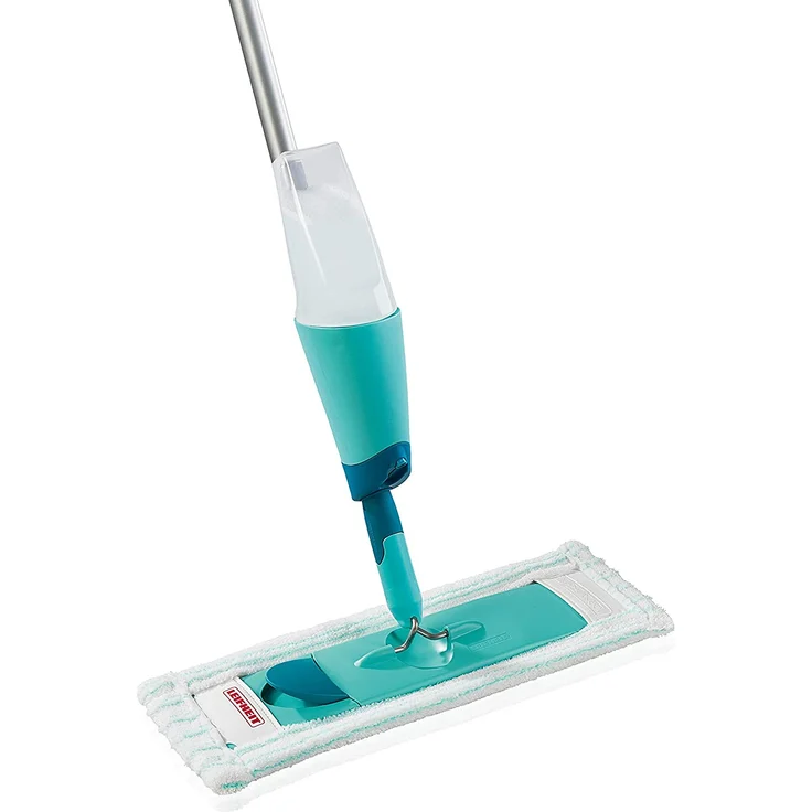 Leifheit Komfort Sprühwischer Easy Spray XL für schnelle Reinigung, Spray Mop mit Sprühdüse, Wischer mit Wassertank und 2-Faser-Wischbezug, Bodenwischer für alle Böden  – Bild 2