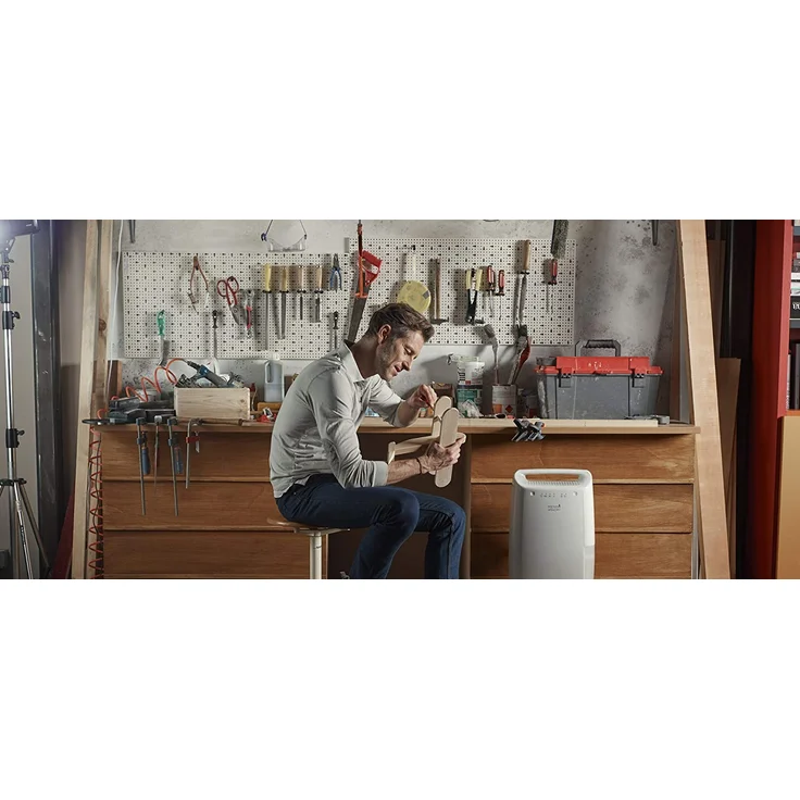 De'Longhi Tasciugo Ariadry DEX210 Luftentfeuchter, 267 W, geeignet bis 45 m³, 2,1 L, Wäsche-Funktion – Bild 5