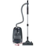 Severin BC 7049 Bodenstaubsauger mit Beutel, großer Aktionsradius, Soft Sound, Doppel-Klick Anschluss, Ergo-Comfort Handgriff, HEPA 14 Filter