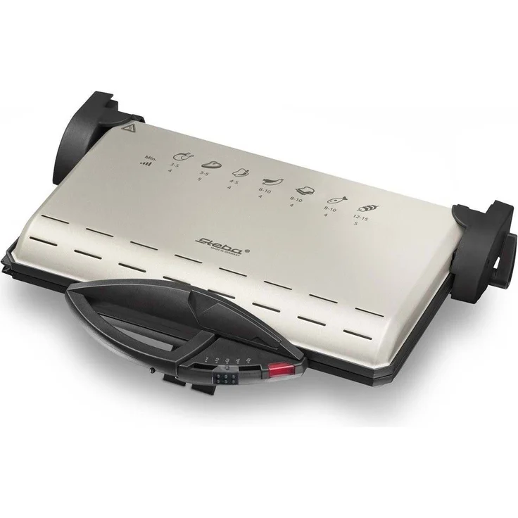 Steba PG 4.4 Kontaktgrill, Made in Germany, Selbstjustierendes 3D?- Scharnier, vielseitig einsetzbar: Kontaktgrillen, Überbacken, BBQ-Grillen – Bild 3