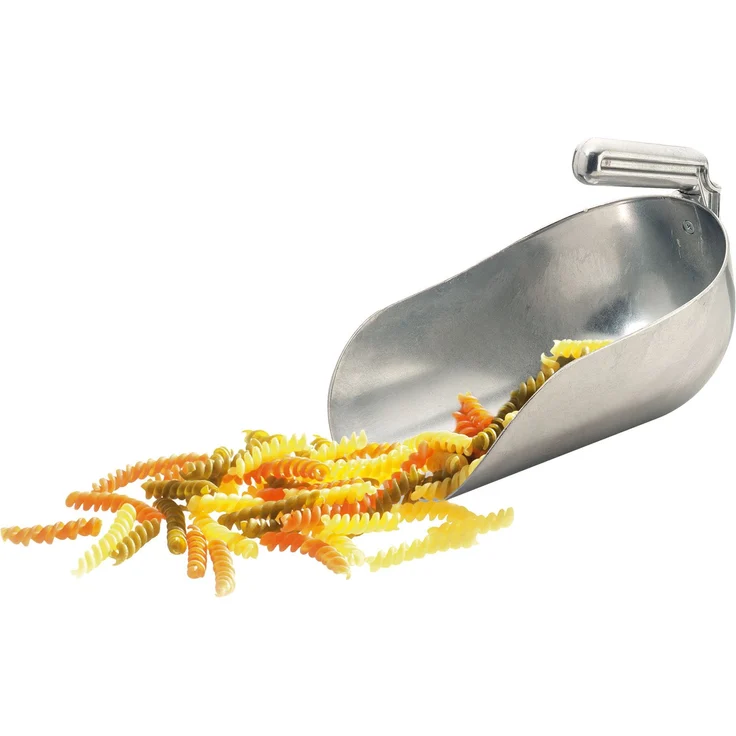 Westmark Abwiege--Abfüll--Futter--Sackschaufel mit Innenstiel, Füllvolumen: 2600 ml (ca. 2000 g Mehl), Aluminium, Magazin, Silber, 90312291