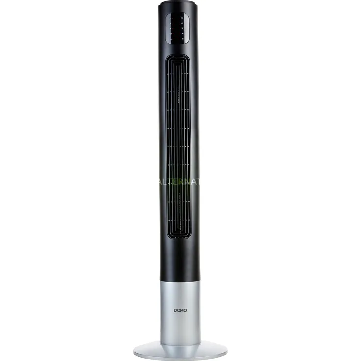 Domo Turmventilator DO8123 Ventilator, schwarz, silber