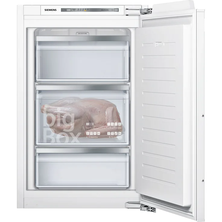 Siemens GI21VADD0 Gefrierschrank, Einbau, weiß, Breite 55.8 cm, Energieklasse D
