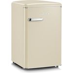Severin RKS 8833 Kühlschrank, freistehend, cremefarben, LED, Breite 55 cm, Energieklasse D