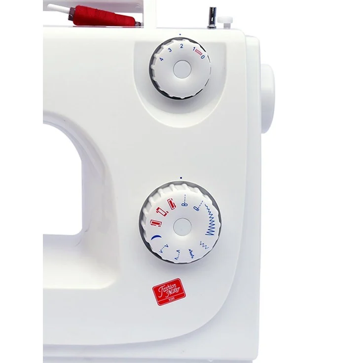 Singer Mercury 8280 Freiarm-Nähmaschine, 7 Nähprogramme, variable Stichbreite, Knopfloch in 4 Schritten, weiß – Bild 5