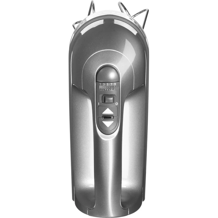 KitchenAid 5KHM9212 ECU Handmixer, 85 Watt, 9 Geschwindigkeitsstufen, LED-Anzeige, silber  – Bild 3