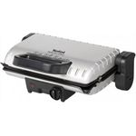 Tefal GC2050 Kontaktgrill, 1600W, 33,3 x 21,3 cm Grillfläche, Polycarbonate, silber, schwarz