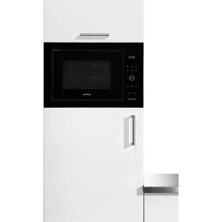 Privileg Einbau-Mikrowelle TC034B2US0EE, Heißluft, 32 L, 1000W